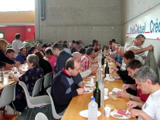 Repas des exposants